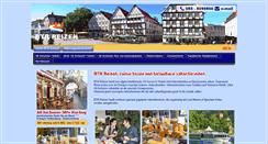 Desktop Screenshot of btrreizen.nl